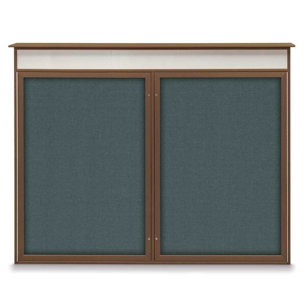 Single Door Enclosed Indoor Letterboard